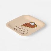 FRIENDS™ | Joey deelt geen voedsel Papieren Bordje (Gebogen)