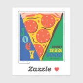 FRIENDS™ | Joey deelt geen voedsel - Pizza Graphic Sticker (Vel)