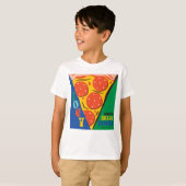 FRIENDS™ | Joey deelt geen voedsel - Pizza Graphic T-shirt (Voorkant volledig)