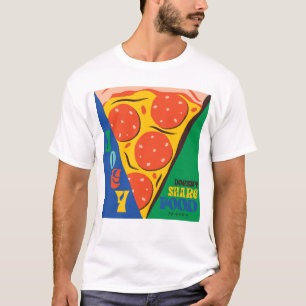 FRIENDS™ Joey deelt geen voedsel - Pizza Graphic T-shirt