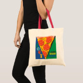 FRIENDS™ | Joey deelt geen voedsel - Pizza Graphic Tote Bag (Voorkant (product))