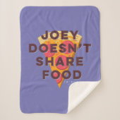FRIENDS™ | Joey deelt geen voedsel - Pizza Sherpa Deken (Voorkant)