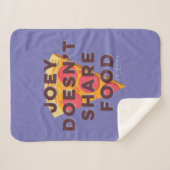 FRIENDS™ | Joey deelt geen voedsel - Pizza Sherpa Deken (Voorkant (horizontaal))
