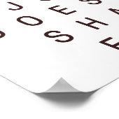 FRIENDS™ | Joey deelt geen voedsel Poster (Hoek)