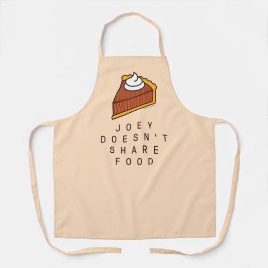 FRIENDS™ | Joey deelt geen voedsel Schort (Voorkant)