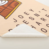 FRIENDS™ | Joey deelt geen voedsel Sherpa Deken (3/4)