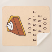 FRIENDS™ | Joey deelt geen voedsel Sherpa Deken (Voorkant (horizontaal))