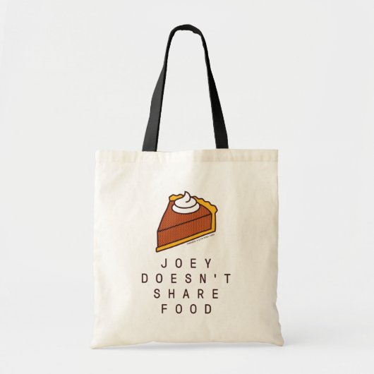 FRIENDS™ | Joey deelt geen voedsel Tote Bag (Voorkant)