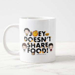 FRIENDS™ Joey deelt geen voedselchibi Grote Koffiekop