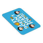 FRIENDS™ | Joey deelt geen voedselchibi Magneet (Rechterzijde)