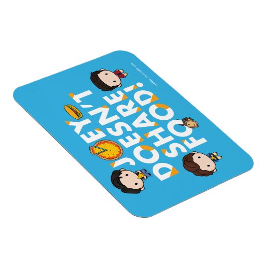 FRIENDS™ | Joey deelt geen voedselchibi Magneet (Rechterzijde)