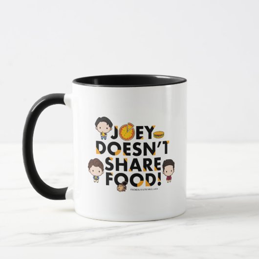 FRIENDS™ | Joey deelt geen voedselchibi Mok (Links)