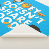 FRIENDS™ | Joey deelt geen voedselchibi Sherpa Deken (3/4)