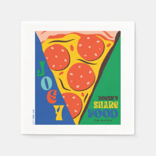 FRIENDS™ Joey deelt zijn eten niet - Pizza Grafi Servet