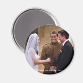 FRIENDS™ | Joey Marries Monica & Chandler Magneet (Voorkant / Achterkant)