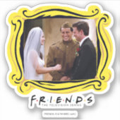 FRIENDS™ | Joey Marries Monica & Chandler Sticker (Voorkant)