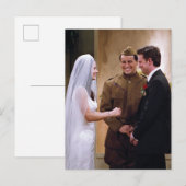 FRIENDS™ | Joey Marries Monica & Chandler Uitnodiging Briefkaart (Voorkant / Achterkant)