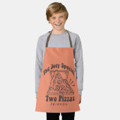 FRIENDS™ | Joey Pizza Citaat Schort (Gedragen)