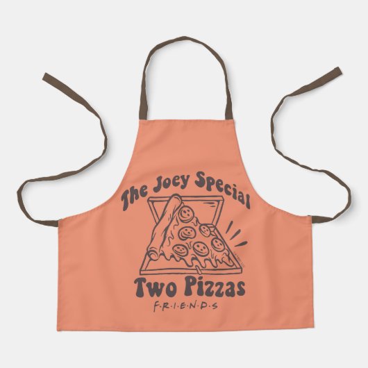 FRIENDS™ | Joey Pizza Citaat Schort (Voorkant)