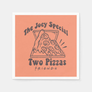 FRIENDS™ Joey Pizza Citaat Servet