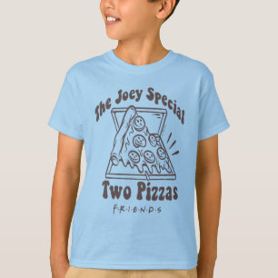 FRIENDS™   Joey Pizza Citaat T-shirt