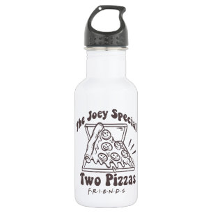 FRIENDS™ Joey Pizza Citaat Waterfles