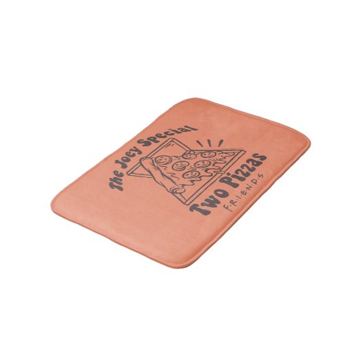 FRIENDS™ | Joey Pizza Quote Badmat (Gekanteld)