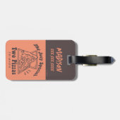 FRIENDS™ | Joey Pizza Quote Bagagelabel (Achterkant horizontaal)