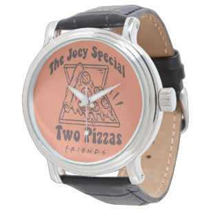 FRIENDS™   Joey Pizza Quote Horloge