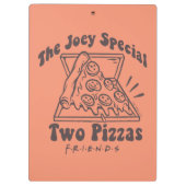 FRIENDS™ | Joey Pizza Quote Klembord (Achterkant)