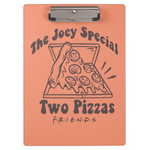 FRIENDS™ Joey Pizza Quote Klembord