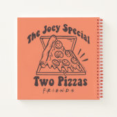 FRIENDS™ | Joey Pizza Quote Notitieboek (Achterkant)