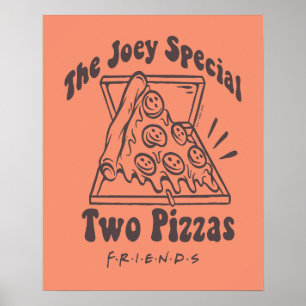 FRIENDS™   Joey Pizza Quote Poster