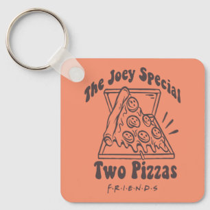 FRIENDS™   Joey Pizza Quote Sleutelhanger