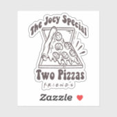 FRIENDS™ | Joey Pizza Quote Sticker (Vel)