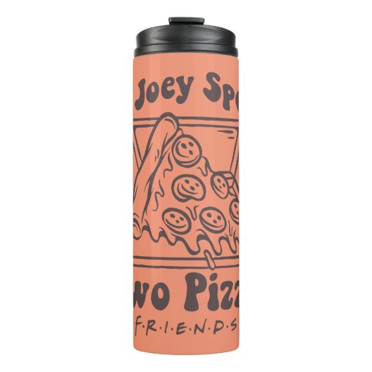 FRIENDS™ | Joey Pizza Quote Thermosbeker (Voorkant)