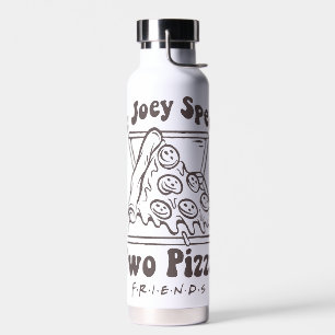 FRIENDS™   Joey Pizza Quote Waterfles