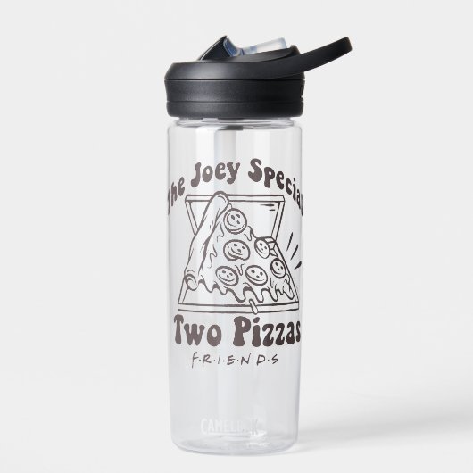 FRIENDS™ | Joey Pizza Quote Waterfles (Links)