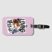 FRIENDS™ | Joey, Rachel en Ross - Ik hou van dit! Bagagelabel (Voorkant (horizontaal))