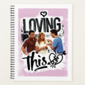 FRIENDS™ | Joey, Rachel en Ross - Ik hou van dit! Planner (Voorkant)