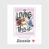 FRIENDS™ | Joey, Rachel en Ross - Ik hou van dit! Sticker (Vel)