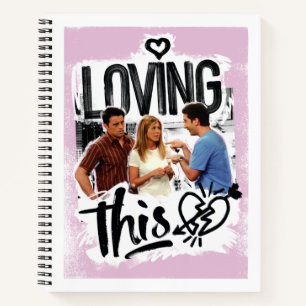 FRIENDS™ Joey, Rachel, & Ross - Geniet hiervan! Notitieboek