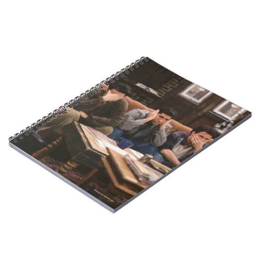 FRIENDS™ | Joey, Ross en Chandler op de Couch Notitieboek (Linkerzijde)