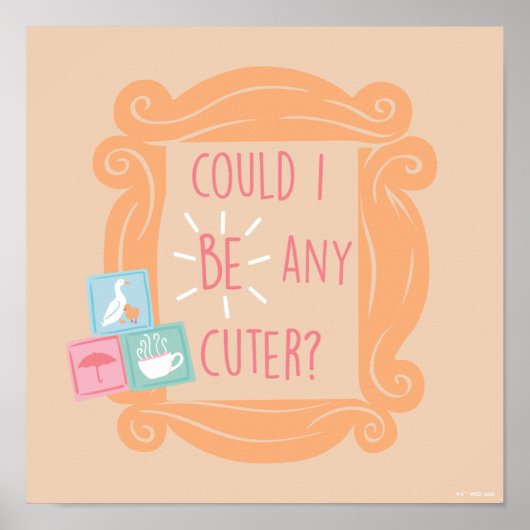 FRIENDS™ | Kan ik een snijder zijn? Poster (Voorkant)