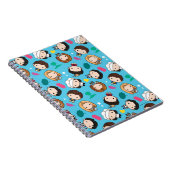 FRIENDS™ | Karakter Chibi Patroon Notitieboek (Rechterzijde)