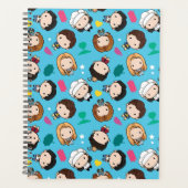FRIENDS™ | Karakter Chibi Patroon Planner (Voorkant)