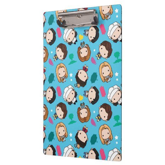 FRIENDS™ | Karakter Chibi Pattern Klembord (Links)