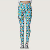 FRIENDS™ | Karakter Chibi Pattern Leggings (Voorkant)