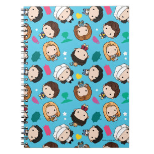 FRIENDS™   Karakter Chibi Pattern Notitieboek