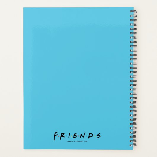 FRIENDS™ | Karakter Chibi Pattern Planner (Achterkant)